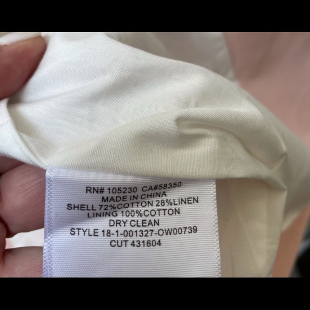 JOIE linen and cotton blazer - Picture 5 of 5